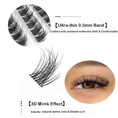 Направи си сам удължаване на мигли с мега обем с Pingdu Sparkling Eyelash®