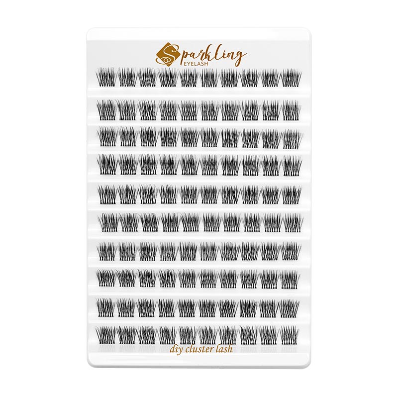 Fishtail Premade Fan DIY Eyelashes Cluster