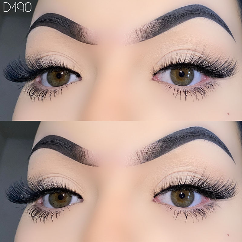 Fluffy Fox Eye Lashes Wispy Cat Eye Eye Lashes