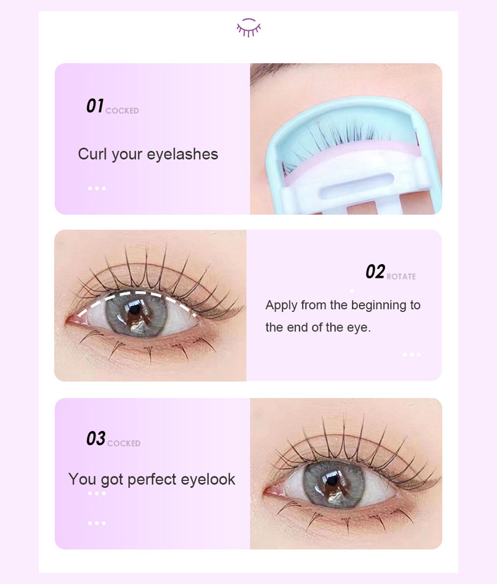 Clear Band Anime Lashes 4 Pairs Pack